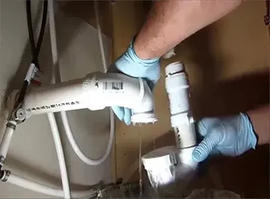 Desentupimento de Cano na Serra da Cantareira